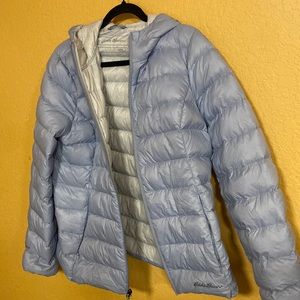 Eddie Bauer Hooded Down Puffer Jacket